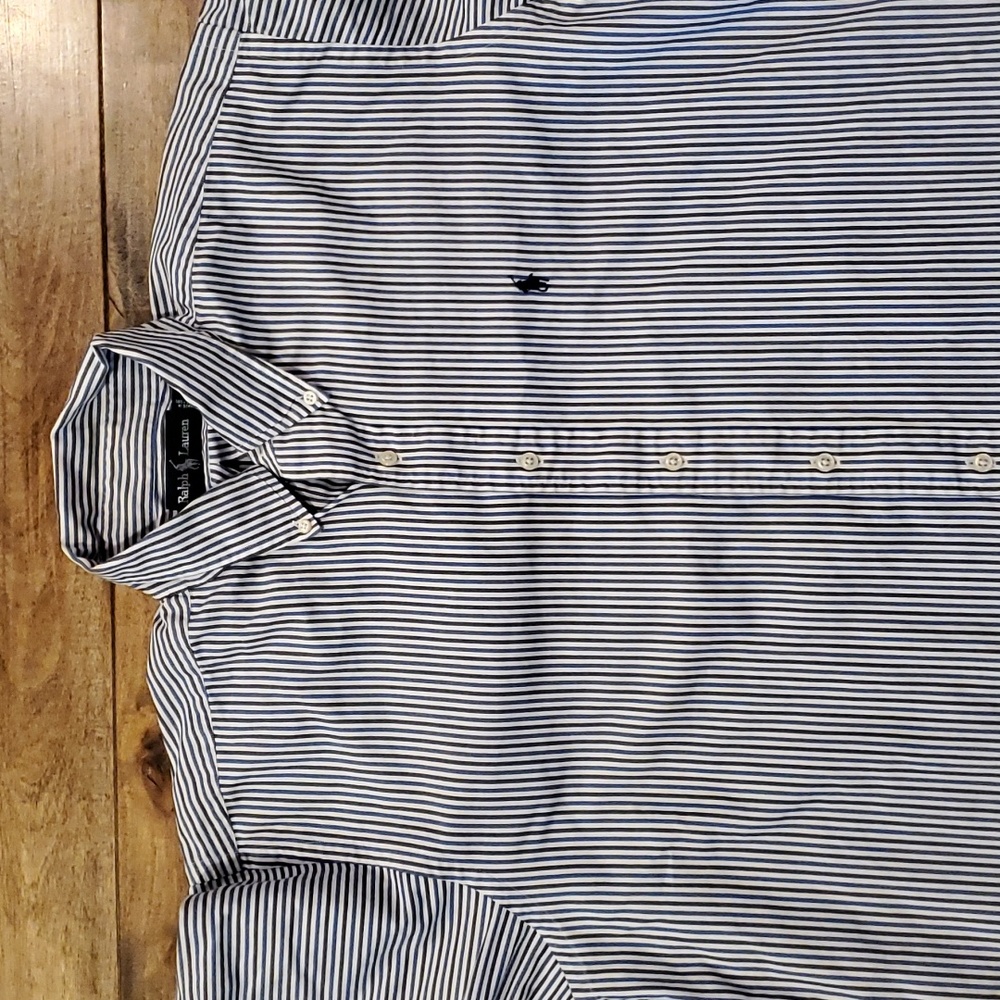 Men's Ralph Lauren Yarmouth dress‎ shirt size. 17